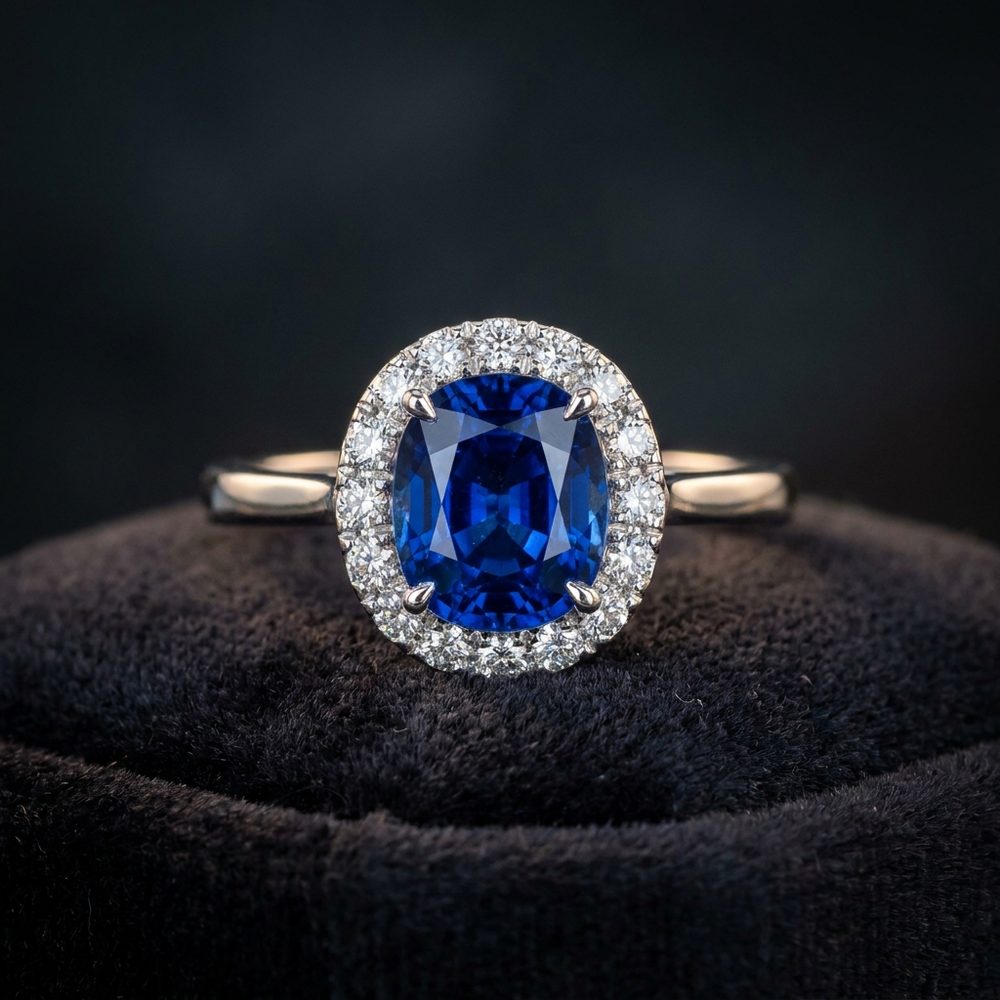 Bespoke sapphire ring